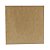 PLACA 20X20 QUADRADA MDF CRU - Imagem 1