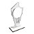 TROFÉU SUBLIMADOR ACRILICO + MDF 3MM BASE 6MM TS-7 - Imagem 1