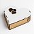 CAIXA LAÇO PEQUENA MDF CRU 3MM 15X13CM PARA SUBLIMAÇÃO - Imagem 1