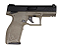 PISTOLA TAURUS TX22 .22LR 2X16T FDE/BK - Imagem 1