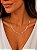 Colar fita liso dourado - Imagem 1