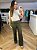 Calça alfaiataria pantalona de linho Rebeca - Imagem 10