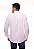Camisa social masculina manga longa regular algodão - Imagem 2
