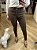Calça de sarja feminina Skinny - Imagem 2