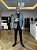 Blazer masculino slim em poliamida com elastano - Imagem 6