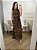 Vestido longo floral Cassia - Imagem 1