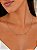 Choker cristais color dourado - Imagem 1