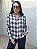 Camisa alfaiataria de viscose xadrez - Imagem 5