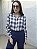 Camisa alfaiataria de viscose xadrez - Imagem 6