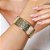 Bracelete dourado - Imagem 1