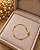 Pulseira aro fina dourado - Imagem 2