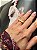 Anel liso TP dourado - Imagem 1