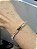 Pulseira riviera cristais dourado - Imagem 2