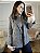 Blazer acinturado pied poule Diana - Imagem 8