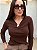 Blusa modal com broche Adriele - Imagem 3
