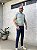 Calça jeans masculina skinny - Imagem 1