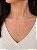 Colar nylon pingente cruz - Imagem 1
