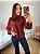 Blusa crepe manga longa laço Catieli - Imagem 2