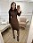 Vestido tricô modal trançado Telma - Imagem 4