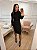 Vestido tricô modal trançado Telma - Imagem 1