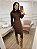 Vestido tricô modal trançado Telma - Imagem 5