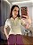 Blusa polo texturizada Camille - Imagem 4