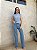 Calça jeans reta com elastano Nina - Imagem 1