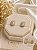 Brinco crav. cristal dourado - Imagem 2