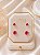 Dupla de brincos crav. pink dourado - Imagem 1