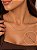 Choker elo grumet liso dourado - Imagem 1