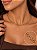 Choker lacre liso dourado - Imagem 1