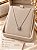 Colar ponto de luz moissanite branco - Imagem 2