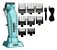 Maquina Wmark Corte Cabelo NG-133 Profissional Azul 110v/220v - Imagem 4