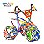 Quebra-Cabeça Edulig Puzzle 3D Triciclo - Imagem 3