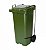 Carrinho Coletor de Lixo Com Pedal Lateral 120L - C120p1 - Imagem 3