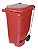 Carrinho Coletor de Lixo 240L Com Pedal - C240p1 - Imagem 1