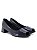 Sandália de Salto Usaflex Peep Toe Verniz New Blue AG1613 - Imagem 2