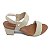 SANDALIAS EM COURO COM ELASTICO USAFLEX NUDE BLUSH - Imagem 3