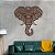 Quadro - Elefante Mandalado - Imagem 2
