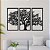 Conjunto de Painéis Decorativos - Árvore da Vida - Imagem 1