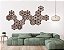Conjunto de Painéis Decorativos - Hexágonos Modulares - Imagem 4