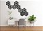 Conjunto de Painéis Decorativos - Hexágonos Modulares - Imagem 1