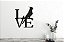 Placa - Decorativa - Escrita - Love Calopsita - Imagem 1