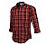 Camisa Masculina Xadrez Manga Longa Made in Mato Vermelho - Imagem 2