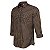 Camisa Masculina Xadrez Manga Longa Made in Mato Amarela - Imagem 2