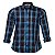 Camisa Masculina Xadrez Made in Mato Azul - Imagem 2