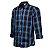 Camisa Masculina Xadrez Made in Mato Azul - Imagem 1