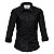 Camisa Feminina Básica Manga Longa Made in Mato Preta - Imagem 1