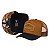 Boné Trucker Made in Mato Ocre e Aba Preto - Imagem 1
