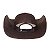 Boné Cap Hat Made in Mato Country Patch Redondo Marrom - Imagem 3
